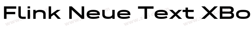 Flink Neue Text XBol字体转换